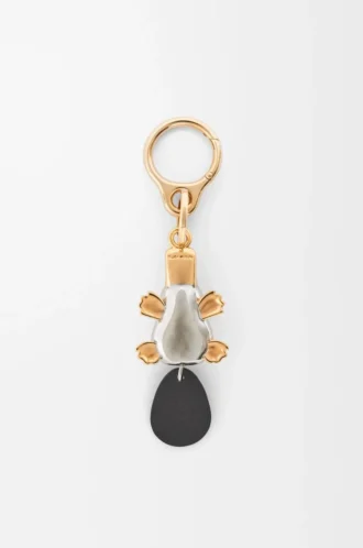 Platypus nyckelring Silver/Guld