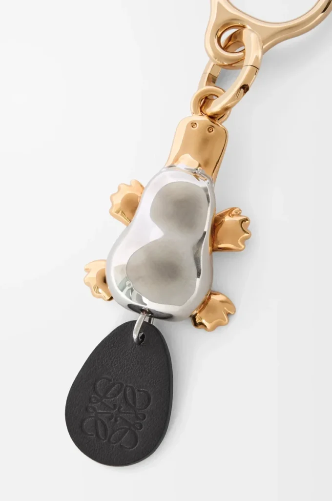 Platypus nyckelring Silver/Guld Platypus nyckelring Silver/Guld