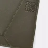 Puzzle bifold plånbok i klassiskt kalvskinn Dark Khaki