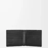 Puzzle bifold plånbok i klassiskt kalvskinn Svart