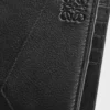 Puzzle bifold plånbok i klassiskt kalvskinn Svart
