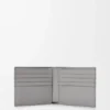 Puzzle bifold plånbok i klassiskt kalvskinn Winter Brown/Ash Grey