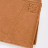 Puzzle bifold plånbok i mjukt kornat kalvskinn Ljus Canyonbrun