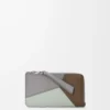 Puzzle myntkortshållare i klassiskt kalvskinn vinterbrunt/askgrått Puzzle myntkortshållare i klassiskt kalvskinn vinterbrunt/askgrått