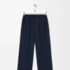 Pyjamasbyxor i siden Marinblå Pyjamasbyxor i siden Marinblå
