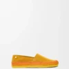 Rio-toffel i mocka och raffia Orange Rio-toffel i mocka och raffia Orange