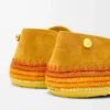 Rio-toffel i mocka och raffia Orange Rio-toffel i mocka och raffia Orange