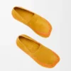 Rio tofflor i mocka och raffia Orange Rio tofflor i mocka och raffia Orange