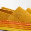 Rio tofflor i mocka och raffia Orange Rio tofflor i mocka och raffia Orange