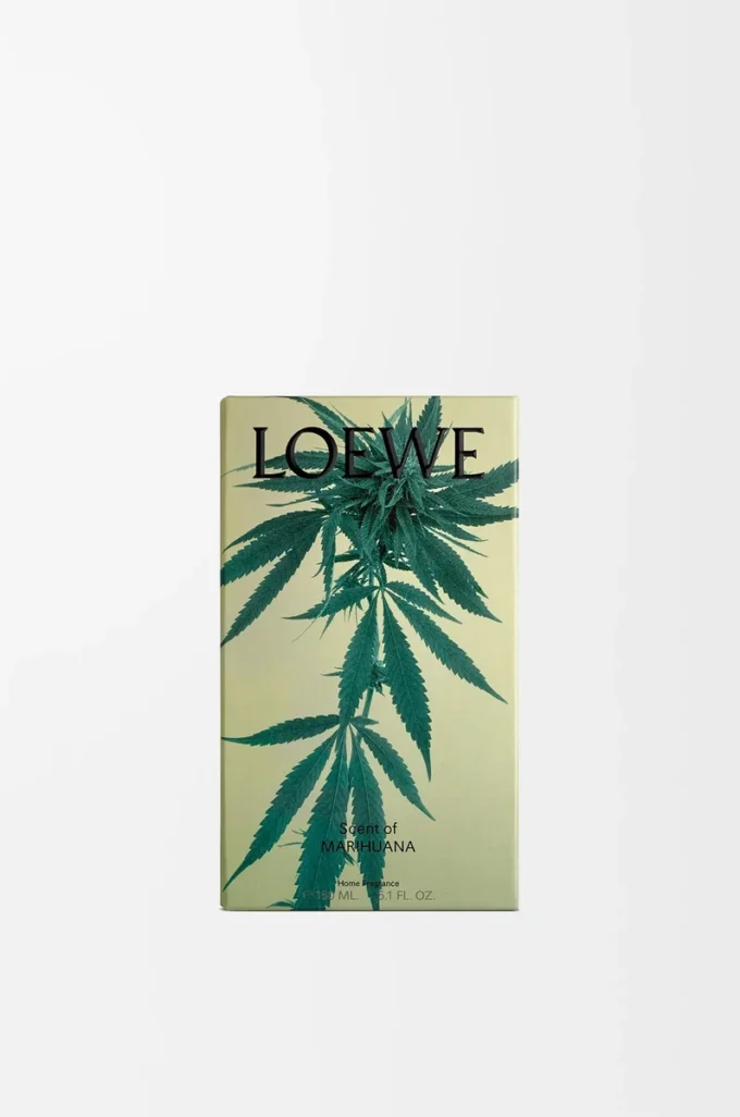 Rumsspray med doft av marijuana Mörkgrön