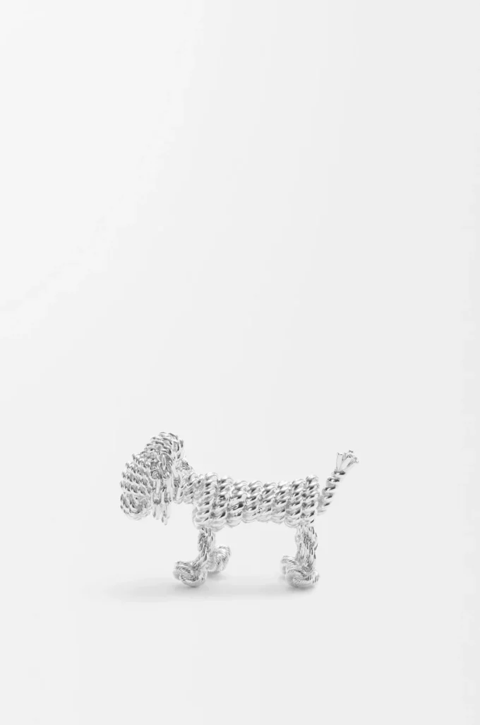 Sausage dog-brosch Silver Sausage dog-brosch Silver