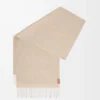 Scarf i kashmir Ljusbeige