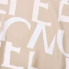Scarf i silke Ljusbeige/beige