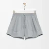 Shorts i bomull Ljusgrå Shorts i bomull Ljusgrå