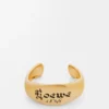 Signetarmband i sterlingsilver Guld
