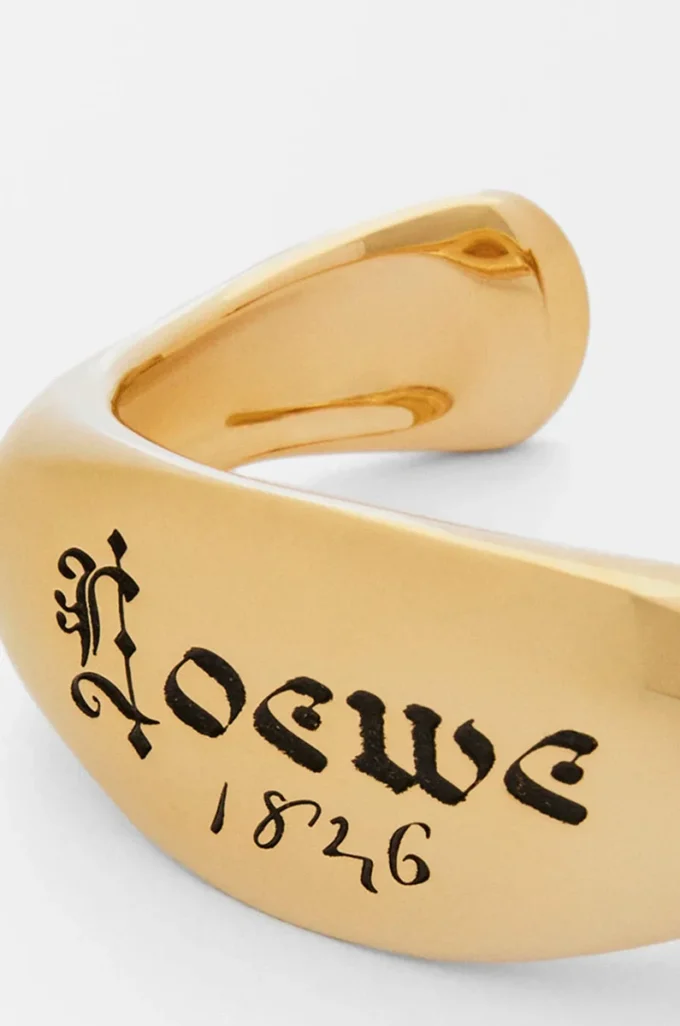 Signetarmband i sterlingsilver Guld