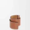 Slap-armband i kalvskinn Tan Slap-armband i kalvskinn Tan