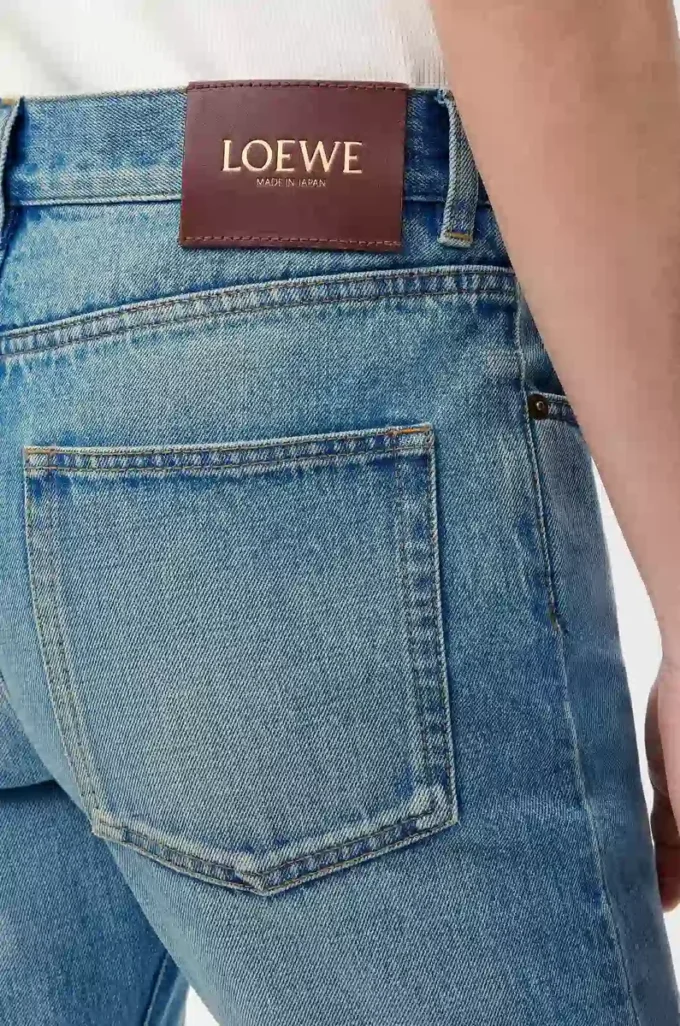 Smal jeans i denim Vintage Blue