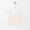 Sömlös bh i teknisk jersey, ivory Sömlös bh i teknisk jersey, ivory