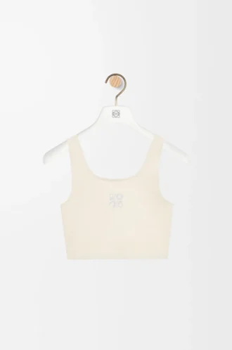 Sömlös bh i teknisk jersey, ivory Sömlös bh i teknisk jersey, ivory