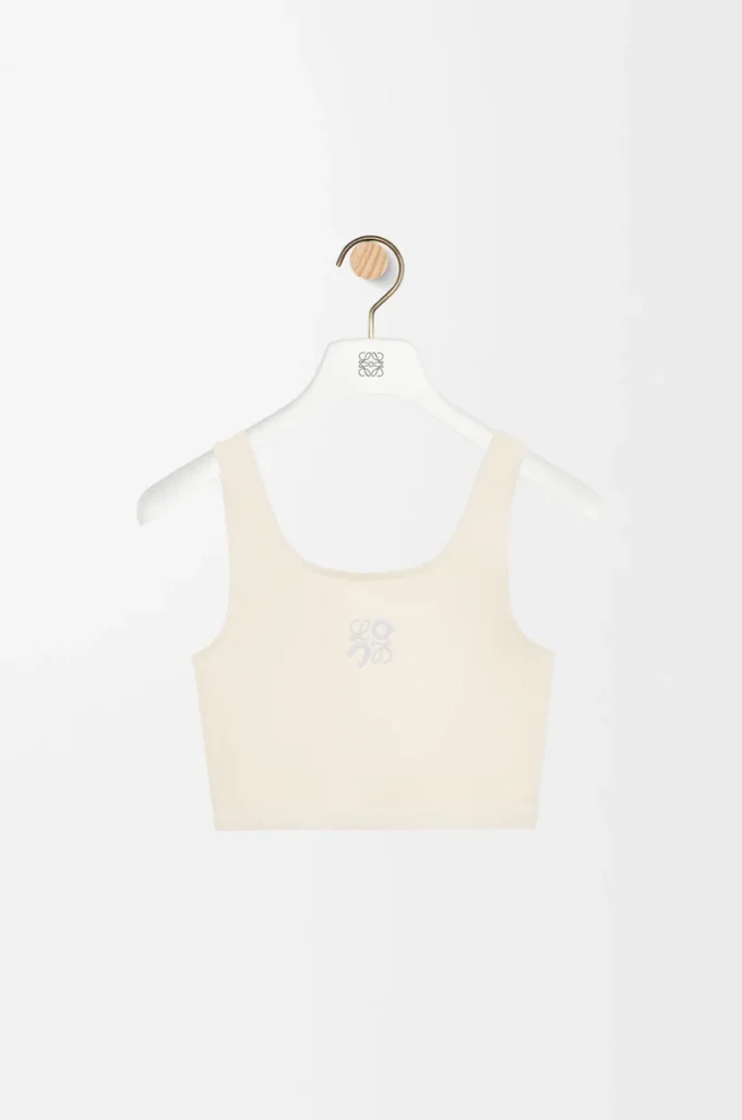 Sömlös bh i teknisk jersey, ivory Sömlös bh i teknisk jersey, ivory