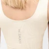 Sömlös bh i teknisk jersey, ivory Sömlös bh i teknisk jersey, ivory