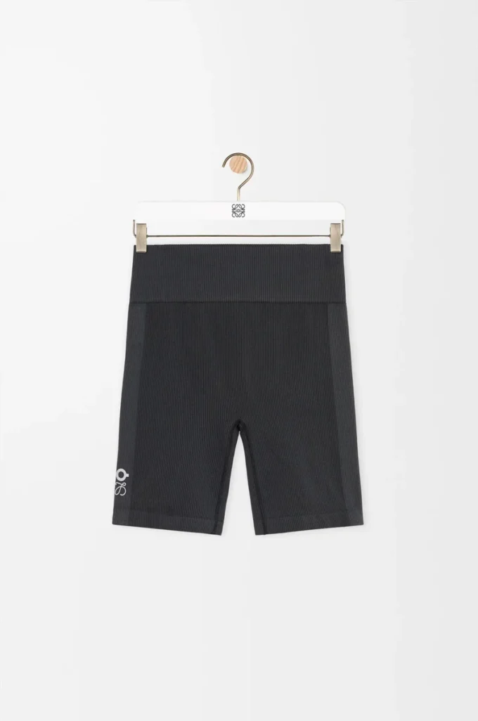Sömlösa shorts i teknisk jersey Svart Sömlösa shorts i teknisk jersey Svart
