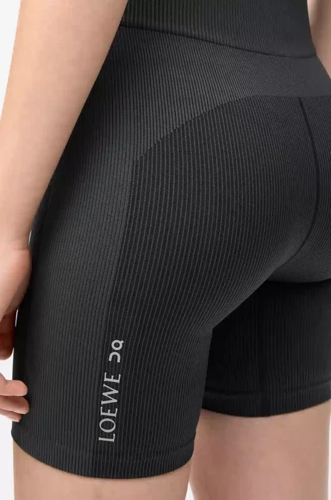 Sömlösa shorts i teknisk jersey Svart Sömlösa shorts i teknisk jersey Svart