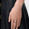 Staplad ring i sterlingsilver Silver Staplad ring i sterlingsilver Silver