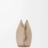 Stor Flamenco-clutch i nappa kalvskinn Sand Stor Flamenco-clutch i nappa kalvskinn Sand
