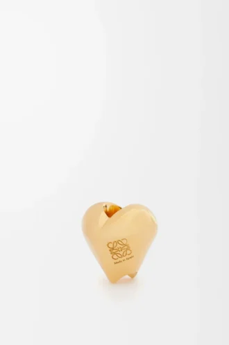 Stor hjärtkub Guld