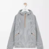 Storm anorak i tekniskt skal Beige/Blå