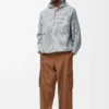 Storm anorak i tekniskt skal Beige/Blå