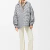 Storm anorak i tekniskt skal Beige/Blå