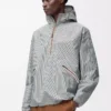 Storm anorak i tekniskt skal Beige/Blå