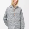 Storm anorak i tekniskt skal Beige/Blå