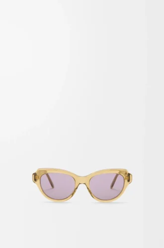 Swan Slim solglasögon Transparent Olive