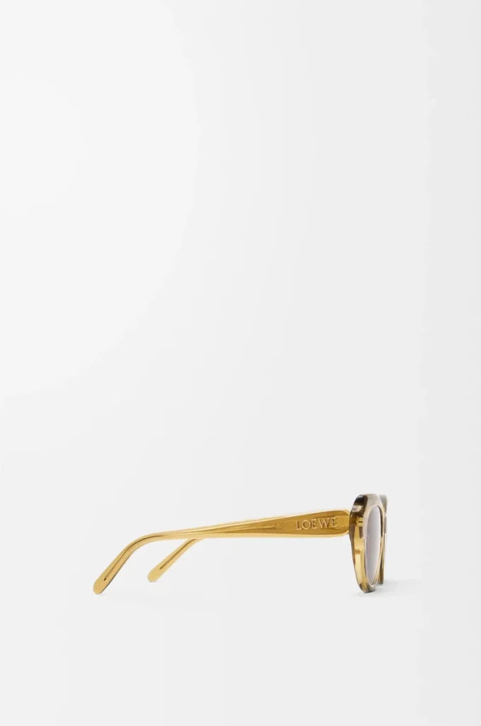 Swan Slim solglasögon Transparent Olive Swan Slim solglasögon Transparent Olive