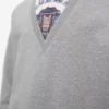 Sweatshirt i bomull Grå melange Sweatshirt i bomull Grå melange