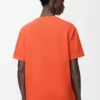 T-shirt i bomull med avslappnad passform Orange T-shirt i bomull med avslappnad passform Orange