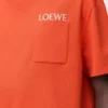T-shirt i bomull med avslappnad passform Orange T-shirt i bomull med avslappnad passform Orange