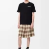 T-shirt i bomull med avslappnad passform Svart T-shirt i bomull med avslappnad passform Svart