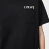 T-shirt i bomull med avslappnad passform Svart T-shirt i bomull med avslappnad passform Svart