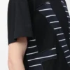 T-shirt i bomull med avslappnad passform Svart T-shirt i bomull med avslappnad passform Svart