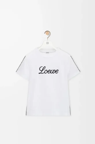 T-shirt i bomull med avslappnad passform Vit
