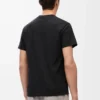 T-shirt i bomull med normal passform, antracitgrå