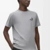 T-shirt i bomull med normal passform, mellangrå T-shirt i bomull med normal passform, mellangrå