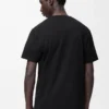 T-shirt i bomull med normal passform, svart T-shirt i bomull med normal passform, svart