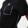 T-shirt i bomull med normal passform Svart T-shirt i bomull med normal passform Svart
