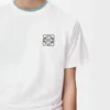 T-shirt i bomull med normal passform Vit T-shirt i bomull med normal passform Vit